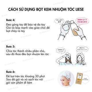 Bọt kem nhuộm tóc LIESE