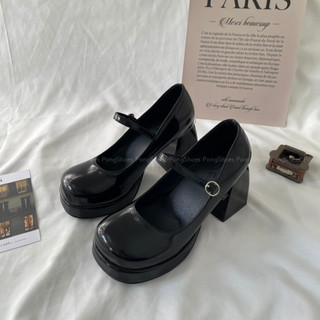 Giày cao gót quai mảnh Pong Shoes- Full Box- Mã 1644