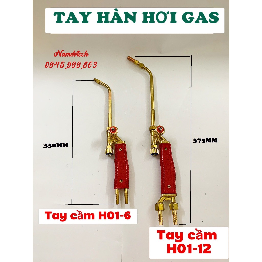 Tay Hàn Hơi GAS - Mỏ hàn Gió đá. Mỏ hàn chất liệu đồng