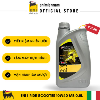 (HCM) Nhớt Eni I-Ride Scooter 10W40 xe ga 0.8L