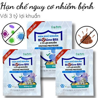Men khử mùi, khử khuẩn Bioline 50g giảm mùi hôi hạn chế gây mầm bệnh