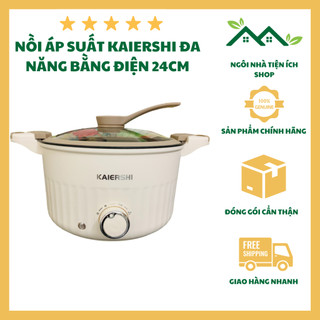 Nồi Áp Suất, Nồi Lẩu KAIERSHI Bằng Điện Size 24cm Phù Hợp Gia Đình Nhỏ, Nồi Đa Năng Nấu Nhanh Sôi