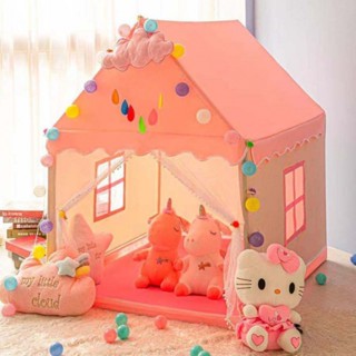 [TẶNG ĐÈN NHÁY✨] Lều cho bé, lều công chúa hoàng tử cỡ đại💖Phong cách truyện cổ tích💒Vải dù siêu bền, Khung chắc chắn