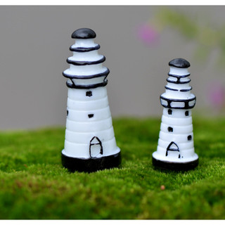 Mô Hình Ngọn Đèn Hải Đăng Mini Trang Trí Tiểu Cảnh - Trường Thịnh Sài Gòn