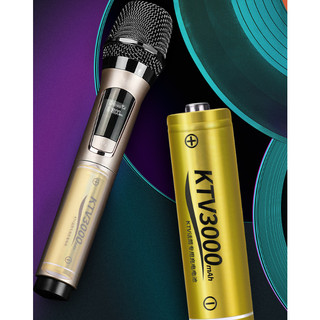 Bộ 4 Pin micro không dây 1.2V AA KTV4800Mah sạc lại kèm sạc Douplepow pin sạc aa pin mic đồ chơi