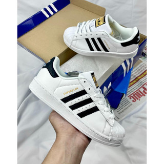 Giày Adidas Superstar Das Mũi Sò, Giầy Sò Team Vàng, Adidas Sò 3 Vạch Đen Trắng Bản Classic
