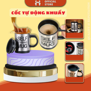 Cốc tự động khuấy thông minh ly tự khuấy đa năng trà , cà phê , ngũ cốc bằng inox giữ nhiệt
