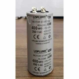 Hcm hỏa tốc - tụ đề 400mfd/250vac loplund abm