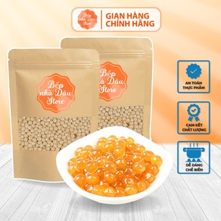 Trân châu hoàng kim 200g dùng pha trà sữa trân châu , tàu hũ trân châu , sữa tươi trân châu hoàng kim