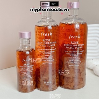 Nước cân bằng da cấp ẩm chuyên sâu fre.esh rose deep hydration facial toner