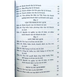 Sách - Luật Du Lịch (Hiện Hành)