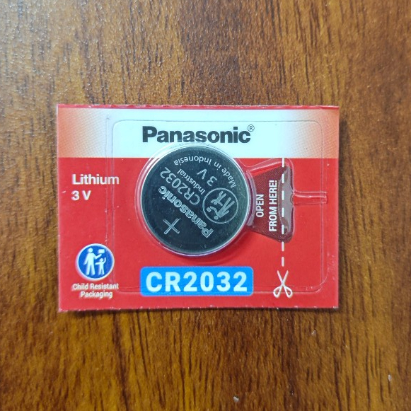 Vỉ 5 viên pin 3V Lihium CR2032- 2025- 2016 Panasonic Giá rẻ