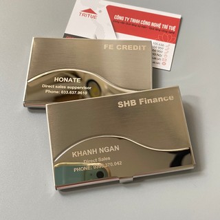 Hộp đựng danh thiếp siêu mỏng bỏ túi