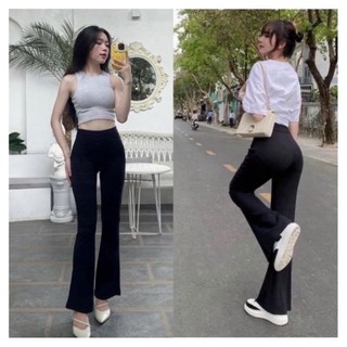 Quần Legging Nữ Cạp Cao chất umi hàn cao cấp co dãn 4 chiều