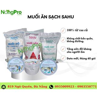 Muối ăn sạch, Muối ăn SAHU, Muối hột sạch, muối hầm sạcnh, muối Quảng Ngãi, Muối Sa Huỳnh, Muối biển, Muối Sahu, muối ă