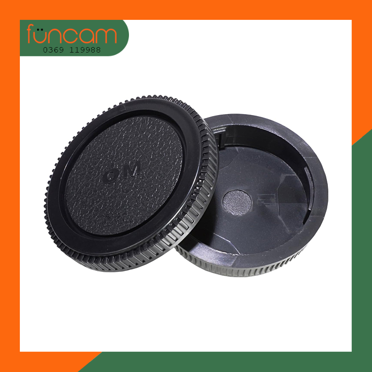 (Lens Cap) Bộ nắp đậy Body + Đuôi lens OLYMPUS OM