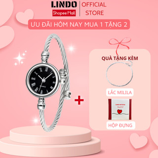  Đồng hồ vòng tay nữ D-ZINER NT75 kim loại thời trang đẹp nhỏ xinh chính hãng