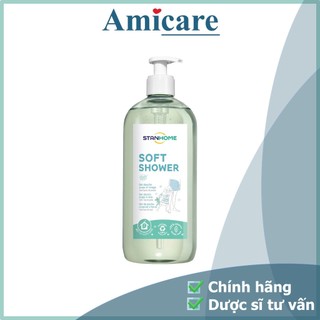  Stanhome Sữa Tắm Không Xà Phòng Cho Da Khô Và Da Nhạy Cảm Family Expert Soft Shower 740ml