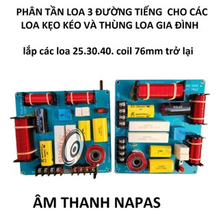 GIÁ 1 CÁI - MẠCH PHÂN TẦN LOA 3 ĐƯỜNG TIẾNG WEAH3505 - PHÂN TẦN LOA KẸO KÉO - PHÂN TẦN BASS 40