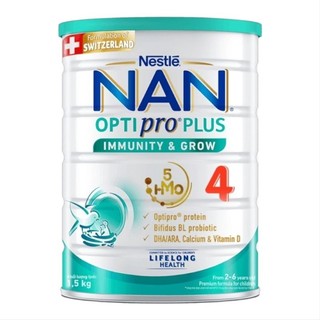 Sữa bột Nestle NAN OPTIPRO PLUS 1 2 3 4 (850g/1.5kg) 5HMO date 2025
