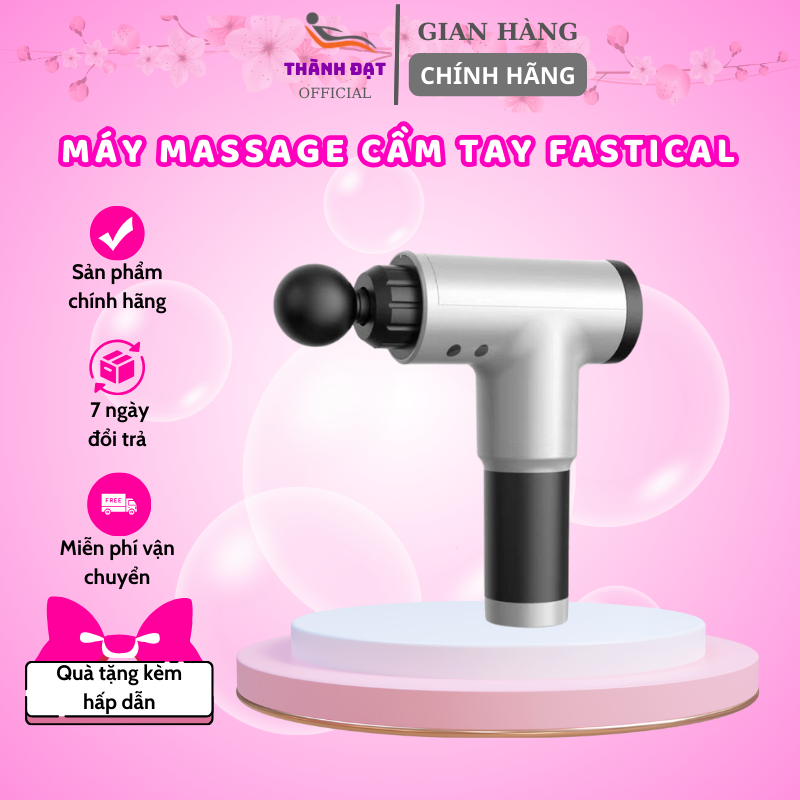 Máy Massage - Súng Massage Cầm Tay Fascial Xoa Bóp Toàn Thân Giảm Căng Cơ Cải Thiện Sức Khỏe Người Dùng