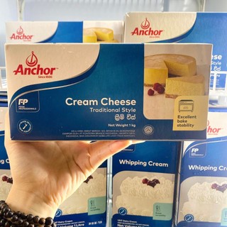 CREAM CHEESE ANCHOR KHỔI 1KG VÀ KHỔI LẺ 250GR