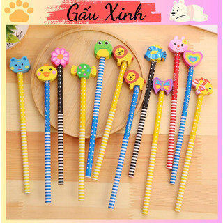 Bút chì kèm tẩy dễ thương