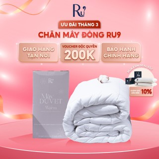 Chăn Mây Đông Ru9 Duvet, 100% từ thiên nhiên, Thông Thoáng & Mềm Mịn - Giúp Giấc Ngủ Ngon