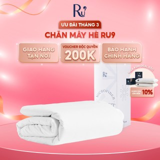 Chăn Mây Hè Ru9 - Chất Liệu Sợi Bông Siêu Mềm Mịn, Mang Lại Cảm Giác Cuộn Mình Trong Mây - 3 kích thước