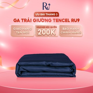 Ga Giường Chất Liệu Vải Tencel Mát Mẻ Cao Cấp Ru9 - Mềm Mại, Thoáng Khí, Chống Khuẩn, Nhiều Màu Mới & Đa Dạng Kích Thước