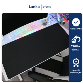 Miếng lót chuột màu đen cỡ lớn (Black) bàn di chuột size lớn nhiều size tha hồ lựa chọn có bảo hành LANKA STORE
