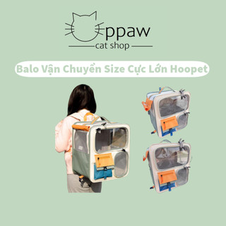 Balo vận chuyển cho mèo size lớn có rèm - balo du lịch cho chó mèo mẫu mới