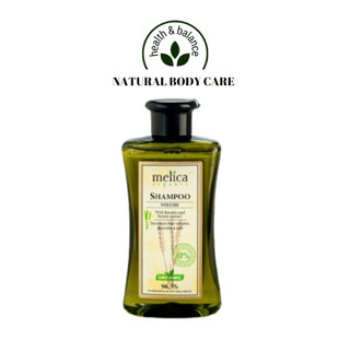 Dầu gội thảo dược hữu cơ giảm rụng tóc và kích thích mọc móc Melica Organic 300ml Keratin và Protein thủy phân