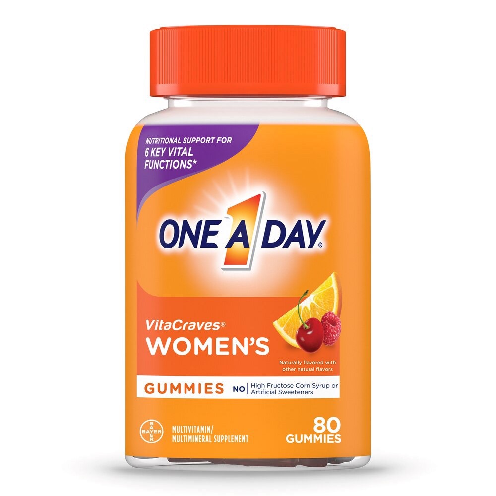 Kẹo dẻo One a Day Women's Vitacraves Gummies 80 viên