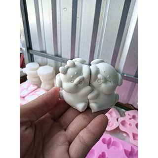 Tượng thạch cao mini cặp
