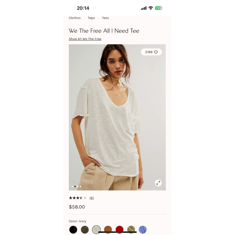 áo linen bụi,ngầu nhà free people xịn