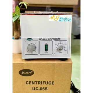 Máy li tâm 6 ống UC-06S( vỏ sắt)