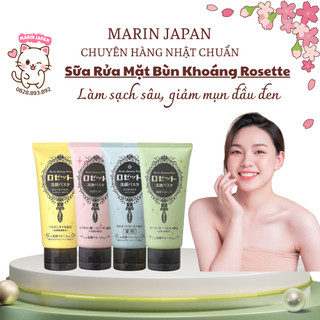 Sữa Rửa Mặt Rosette Nhật Bản 120gr