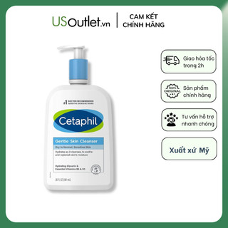  SỮA RỬA MẶT DỊU LÀNH CHO DA NHẠY CẢM CETAPHIL GENTLE SKIN CLEANSER 591ml 
