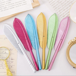 Bút lông chim ánh kim BAK37 hoạt hình dễ thương kute viết gel