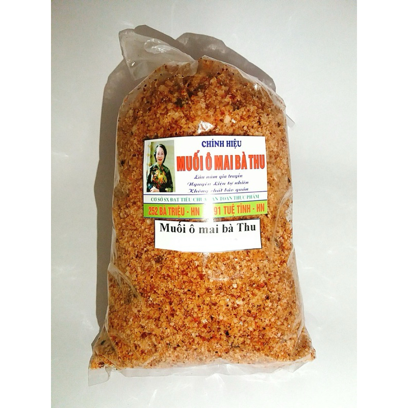 1 KG Muối Ô Mai Bà Thu chính hiệu - Ô mai Sóc Sơn