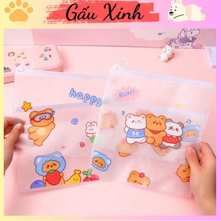 Túi A5 đựng tài liệu chú gấu xinh