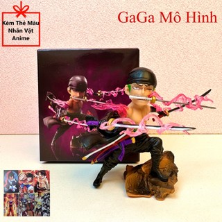 Mô Hình Onepiece Zoro 3 kiếm 3 haki sắc nét hộp màu siêu đẹp - GaGaMoHinh