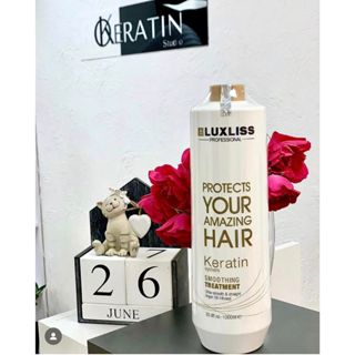 KERATIN LUXLISS LUXURY SMOTHING TÁI TẠO PHỤC HỒI TÓC | Made in USA | 1000ml 500ml 100ml