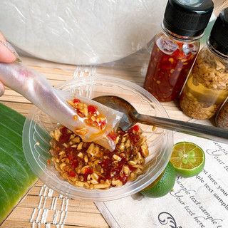 Combo 500gr. bánh tráng chấm ớt rim siêu cay