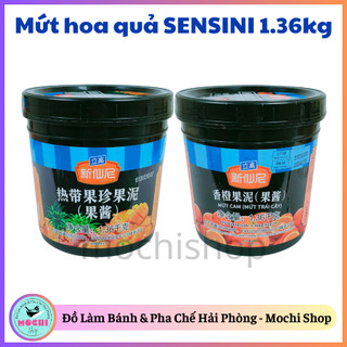 Mứt hoa quả sensini 1.36kg