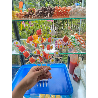 Cua Hoàng Đế- Mô hình xiên que trưng bày