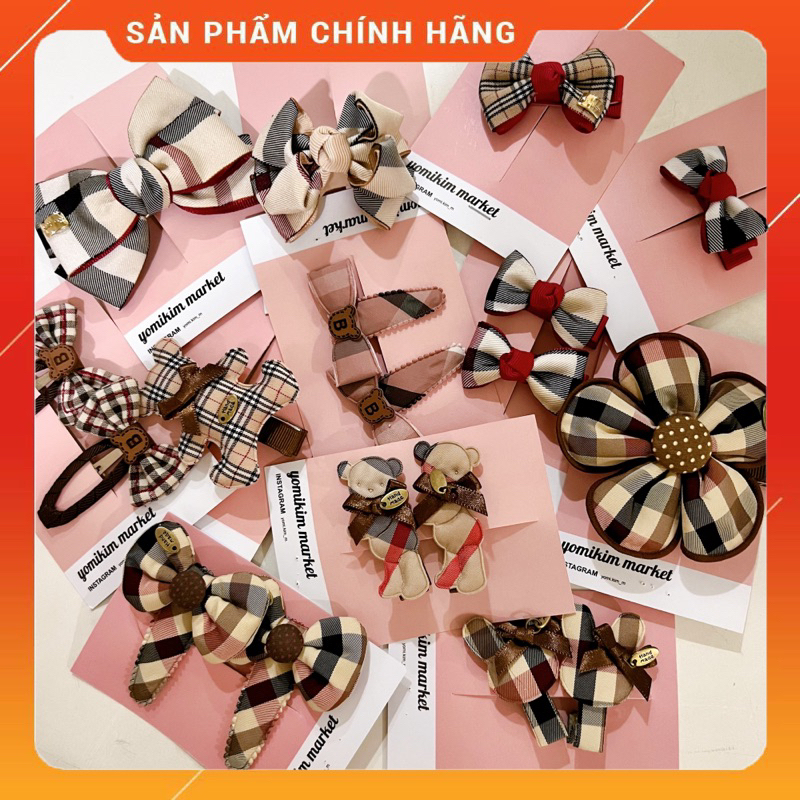 [Made in Korea] Kẹp Tóc Siêu Cute BBR Phong Cách Hàn Quốc