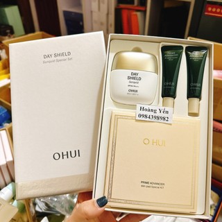 [MẪU MỚI] Set kem chống nắng Ohui  Day Shield SUNQUID  SPF50+/ PA++++
