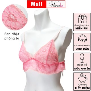 Áo ngực ren WANNABE ANR09 áo chíp ren bralette mỏng manh khiêu gợi ánh mắt chàng